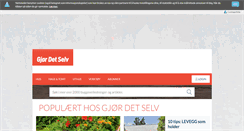 Desktop Screenshot of gjoerdetselv.com